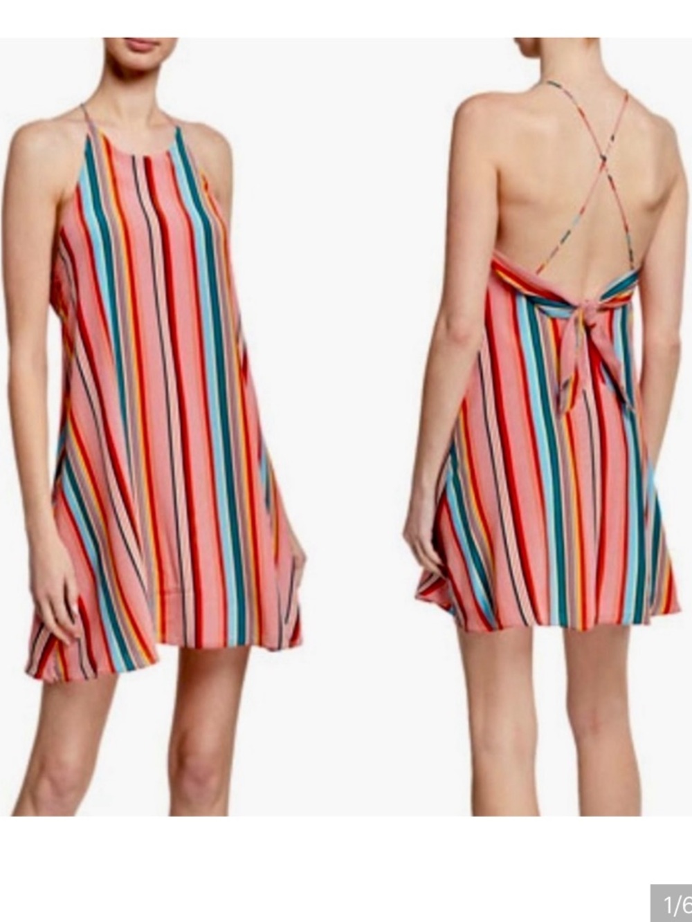 New Alice + Olivia Stripe Dress